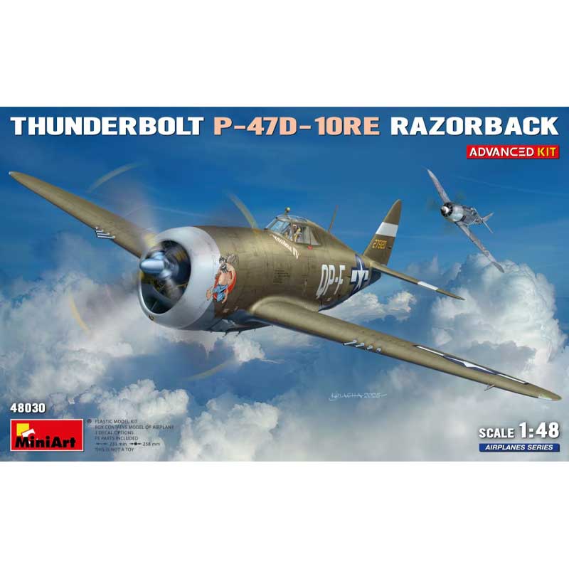 Miniart P-47D-10RE Thunderbolt Advanced Kit (1/48) 48030
