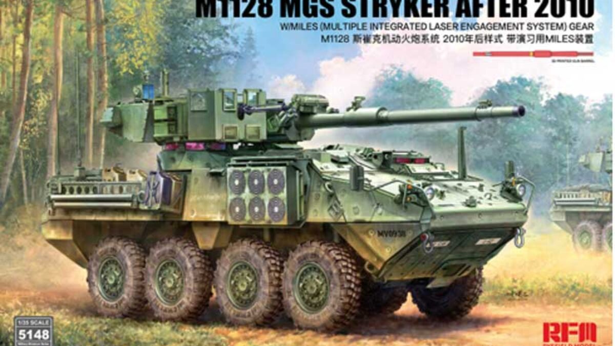 M1128 MGS Stryker 1/35 RM5148 | Rye Field Models Kit