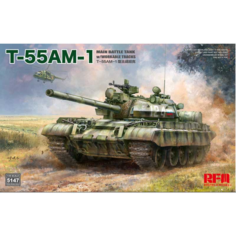 Rye Field Models T-55AM-1 Main Battle Tank (1/35) RM5147