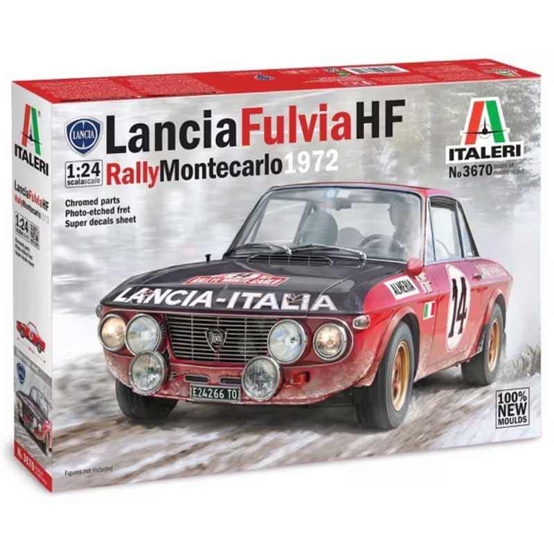 Italeri Lancia Fulvia HF Rally Monte Carlo 1972 (1/24) 3670
