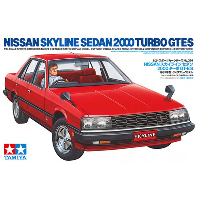 Tamiya Nissan Skyline 2000 Turbo GT-ES (1/24) 24374