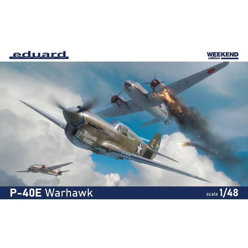 Eduard Curtiss P-40E Warhawk Weekend Edition (1/48) 84207