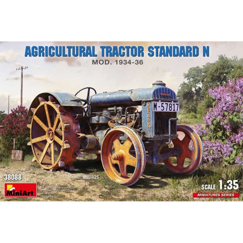 Miniart Agricultural Tractor Standard N Mod 1934 (1/35) 38088