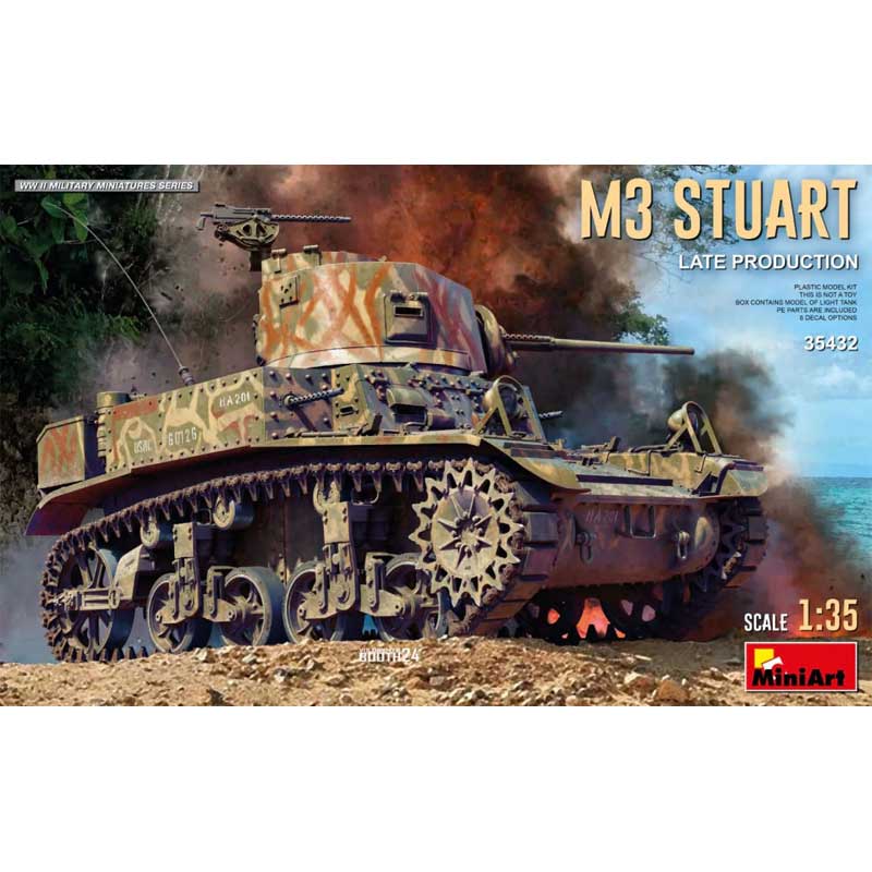 Miniart M3 Stuart Light Tank Late Production (1/35) 35432