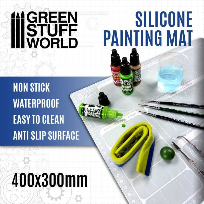 Green Stuff World Silicone Painting Mat (400x300mm) 2712