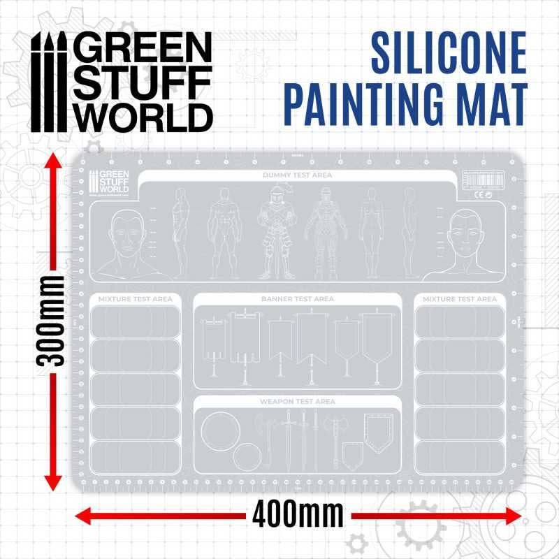 Green Stuff World Silicone Painting Mat (600x400mm) 2713
