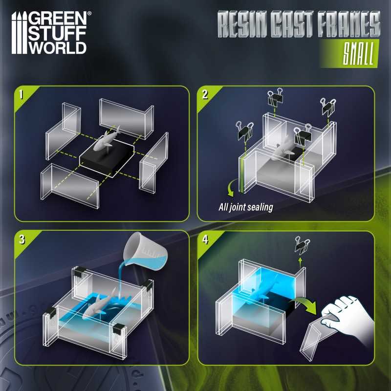 Green Stuff World Resin Cast Frame - Small 4729 - Image 4