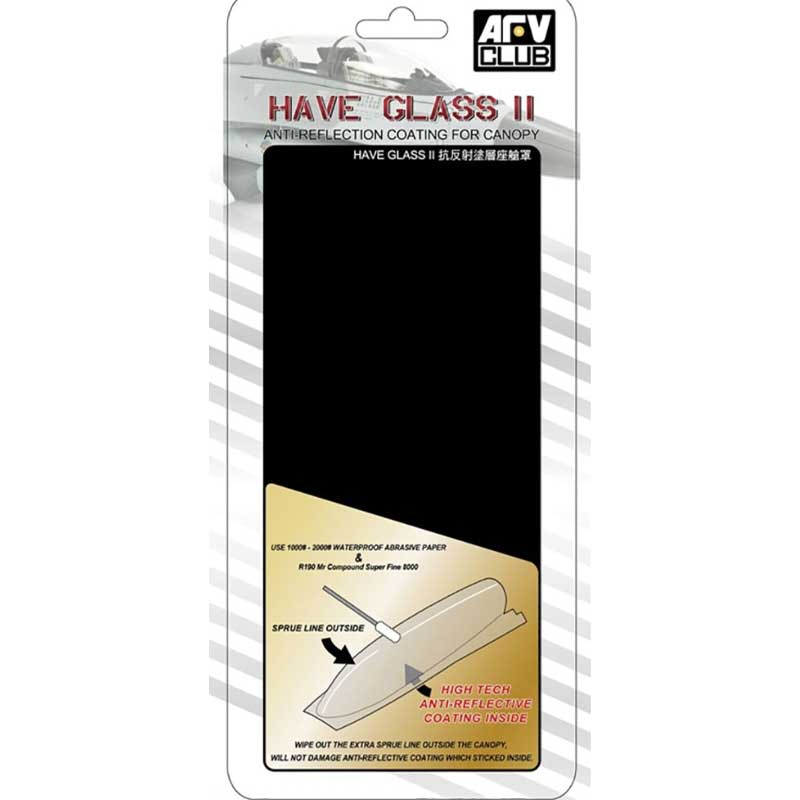 AFV Club F-16B/D/F Have Glass II Canopy (1/32) AC32001