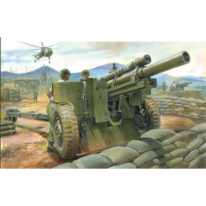 AFV Club M101A1 105mm Howitzer & M2A2 Carriage (1/35) AF35191