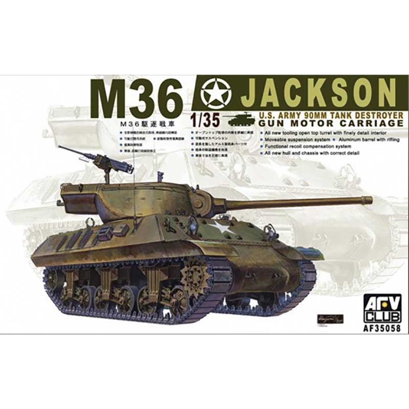 AFV Club US Army M36 Jackson Tank Destroyer (1/35) AF35058