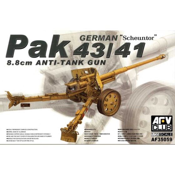 AFV Club German Army PaK43/41 88mm Anti-Tank Gun (1/35) AF35059