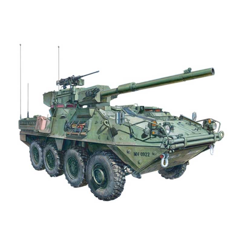 AFV Club US Army M1128 Stryker MGS Mobile Gun System (1/35) AF35128