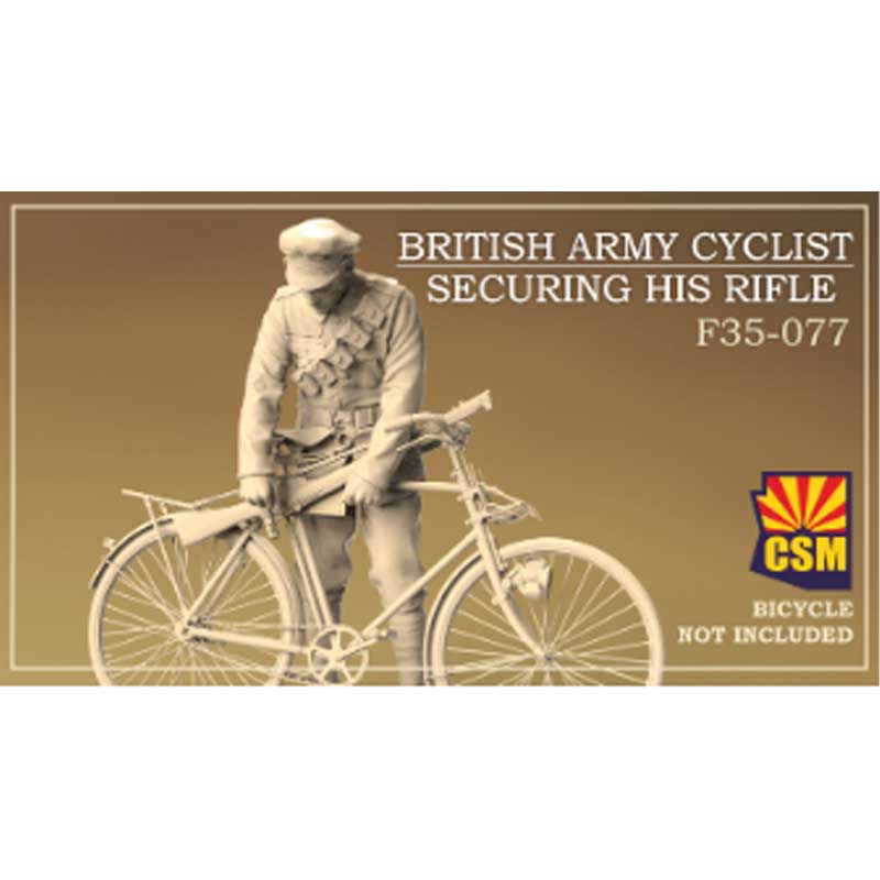 Copper State Models British Army Cyclist with Rifle (1/35) F35-077