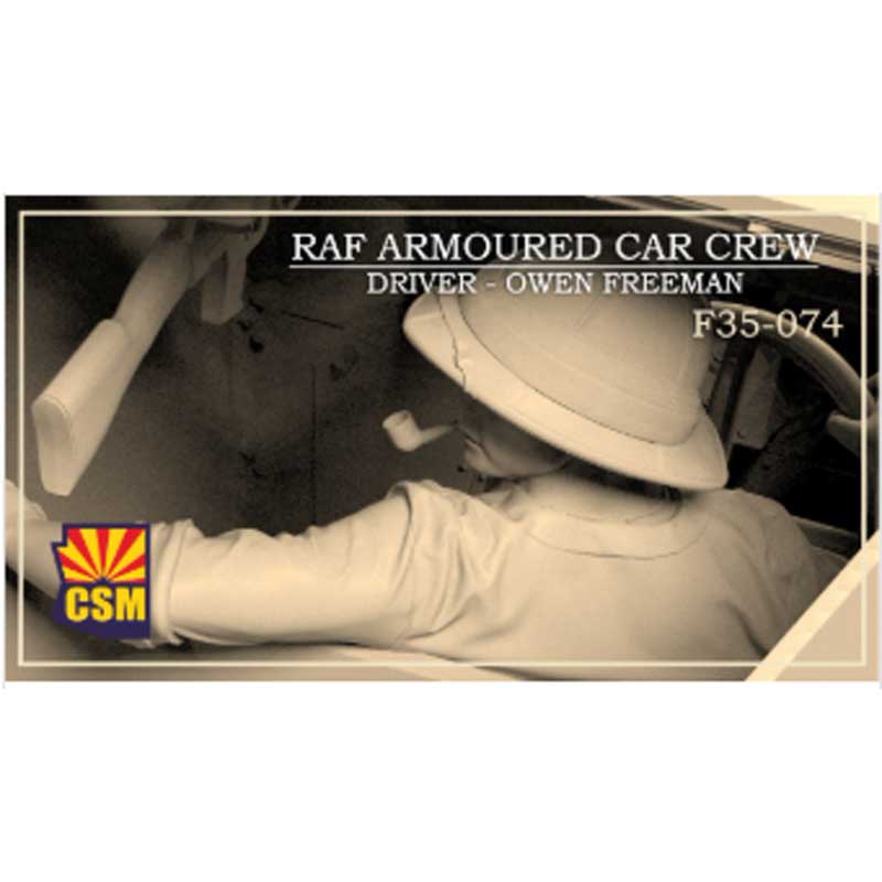 Copper State Models RAF Car Crew Driver - Owen Freeman (1/35) F35-074