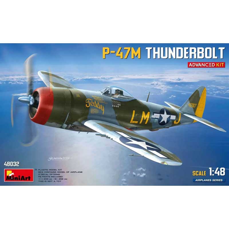 MiniArt P-47M Thunderbolt Advanced Kit (1/48) 48032
