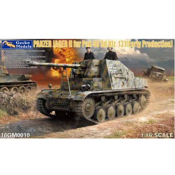 Gecko Models SdKfz131 Marder II Early Production (1/16) 16GM0010 Gecko Models SdKfz131 Marder II Early Production (1/16) 16GM0010