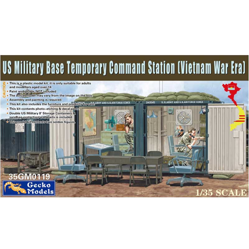 Gecko Models US Command Station Vietnam War (1/35) 35GM0119