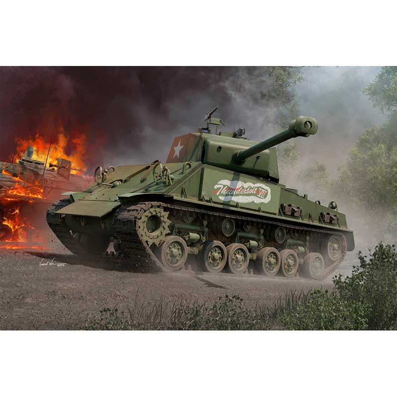 I Love Kit US Army M4A3E8 Thunderbolt VII Medium Tank (1/16) 61621