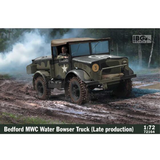 IBG Models Bedford MWC Water Bowser Truck Late (1/72) IBG72164 IBG Models Bedford MWC Water Bowser Truck Late (1/72) IBG72164