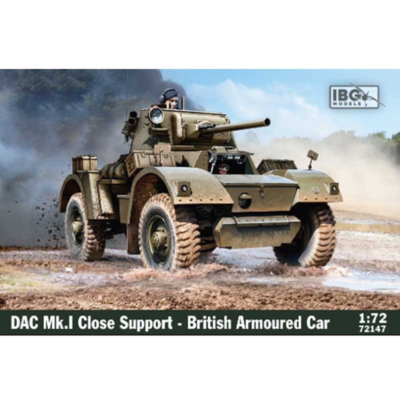 IBG Models DAC Mk.I Close Support Armoured Car (1/72) IBG72147