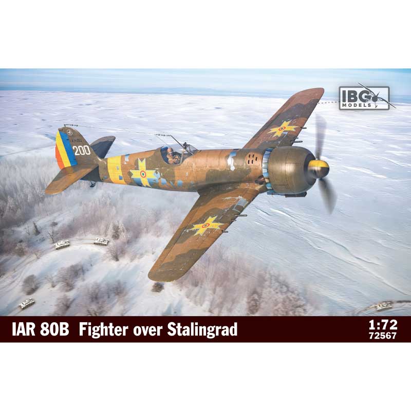 IBG Models IAR.80B Romanian Fighter Over Stalingrad (1/72) IBG72567