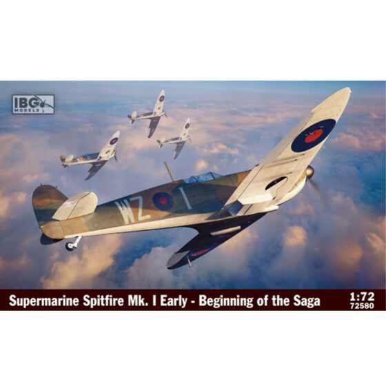 IBG Models Supermarine Spitfire Mk.I Early (1/72) IBG72580 IBG Models Supermarine Spitfire Mk.I Early (1/72) IBG72580