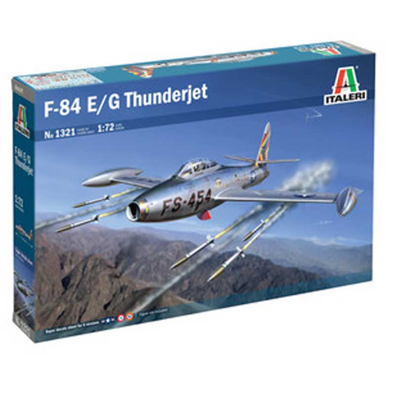 Italeri F-84G Thunderjet Fighter-Bomber (1/72) 1321