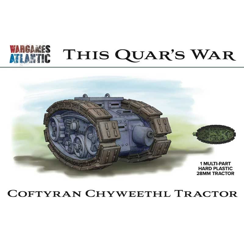 Wargames Atlantic Coftyran Chyweethl Tractor (28mm) WAAQU009