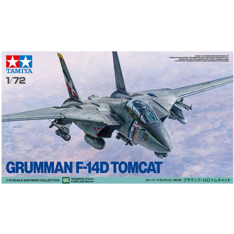 Tamiya Grumman F-14D Tomcat (1/72) 60795