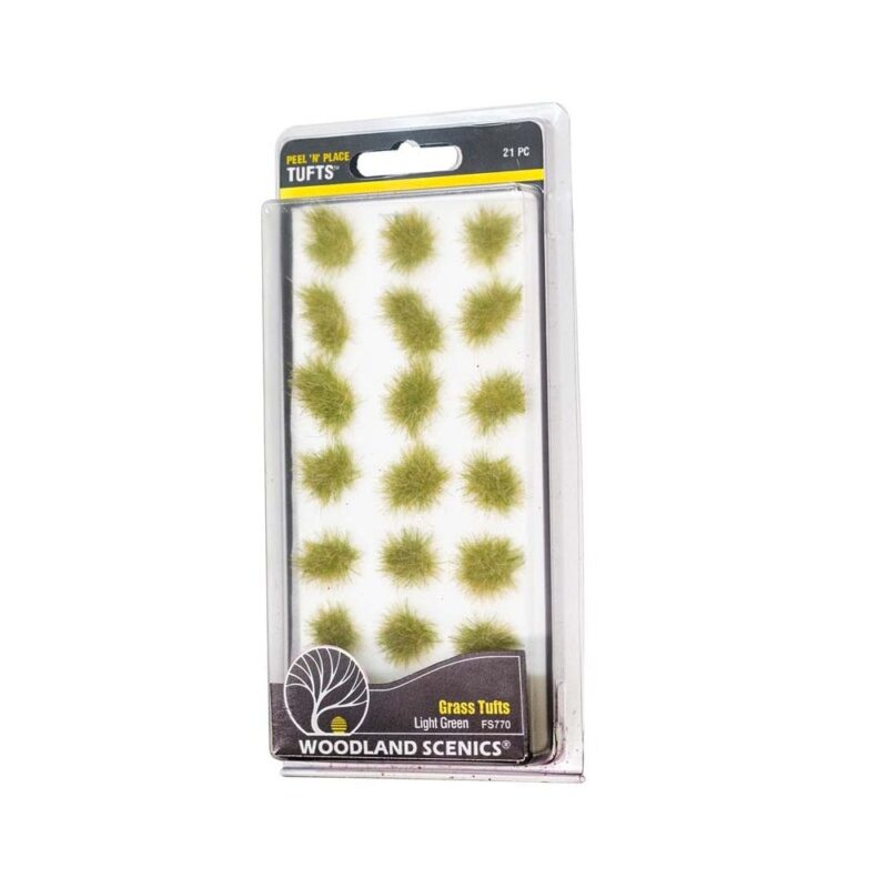 Woodland Scenics Light Green Grass Tufts WFS770