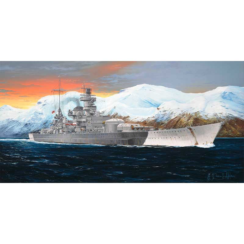 Trumpeter German Navy Scharnhorst Battleship (1/350) 05361