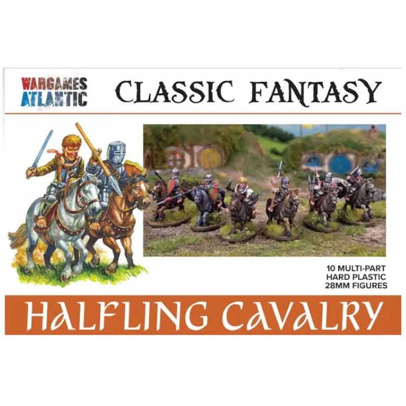Wargames Atlantic Halfling Cavalry (28mm) WAACF013