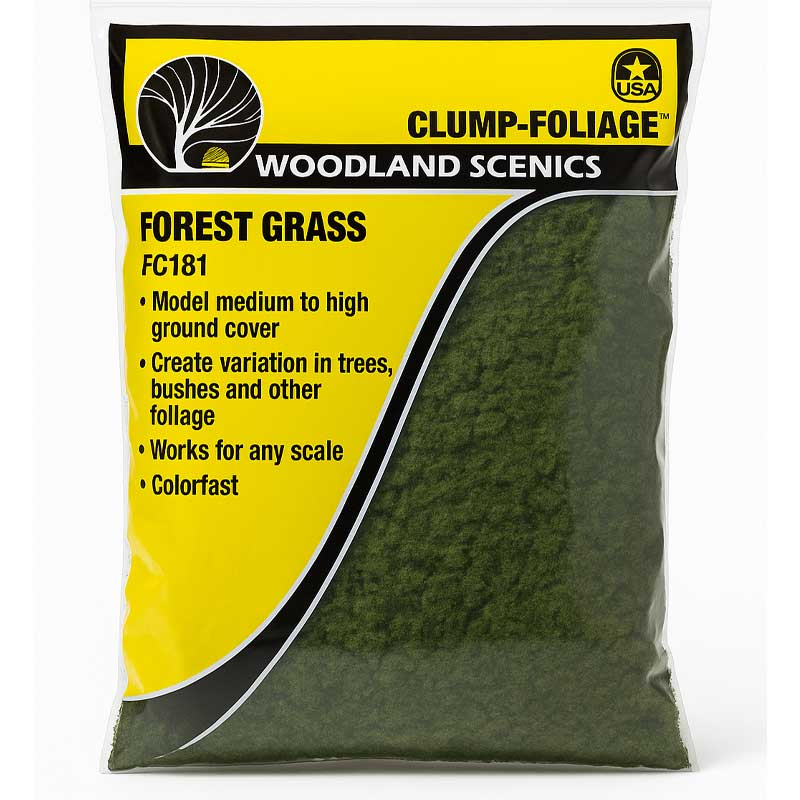 Woodland Scenics Burnt Grass Clump Foliage WFC181