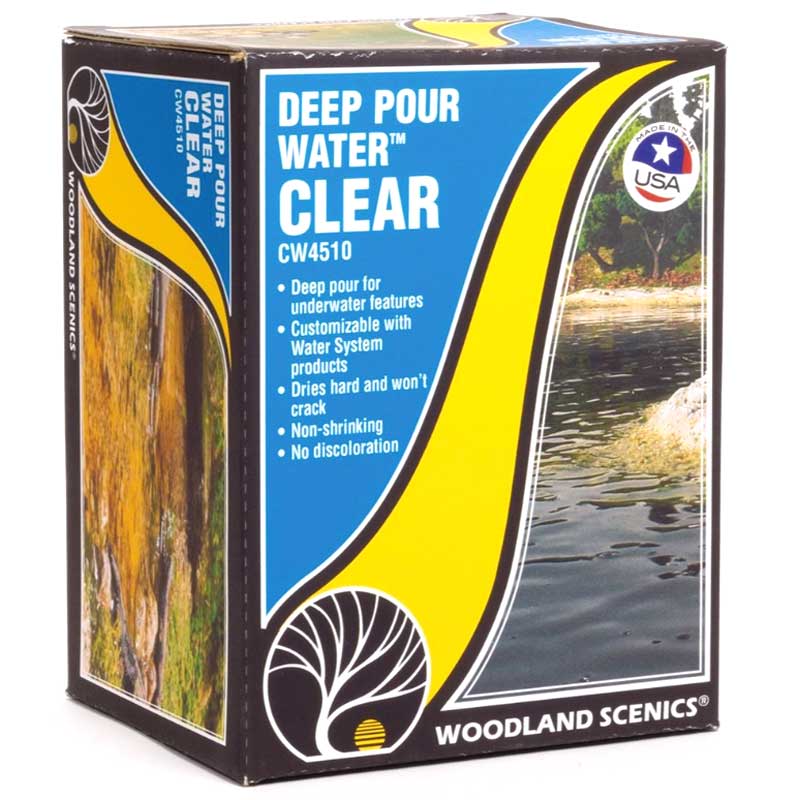 Woodland Scenics Clear Deep Pour Water (12oz) WCW4510