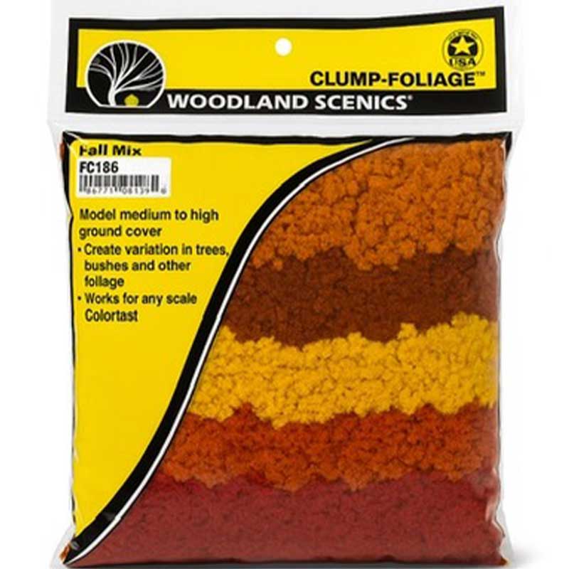 Woodland Scenics Fall Mix Clump Foliage WFC186