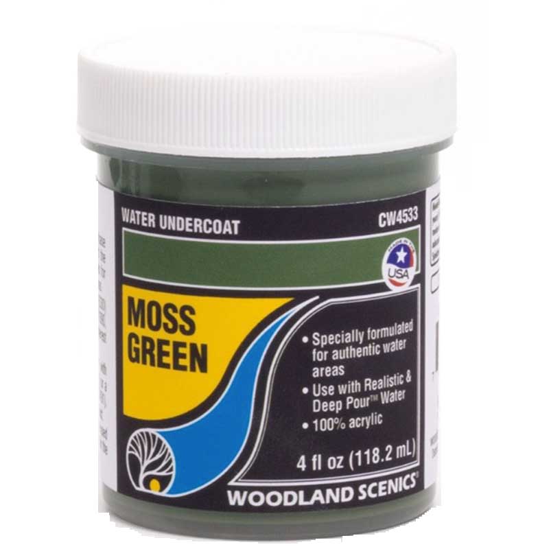 Woodland Scenics Moss Green Water Undercoat WCW4533