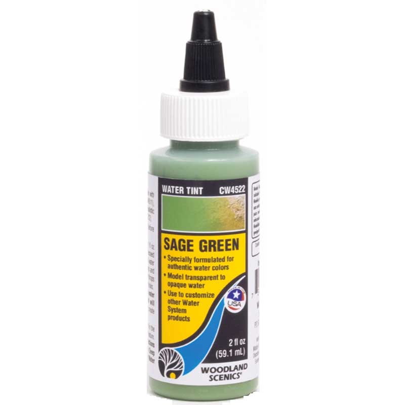 Woodland Scenics Sage Green Water Tint WCW4522