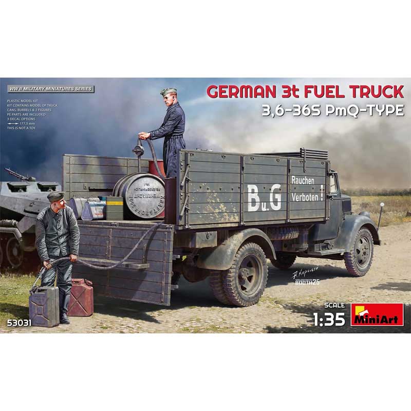 Miniart German 3t Fuel Truck 3.6-36S PmQ-Type (1/35) 53031