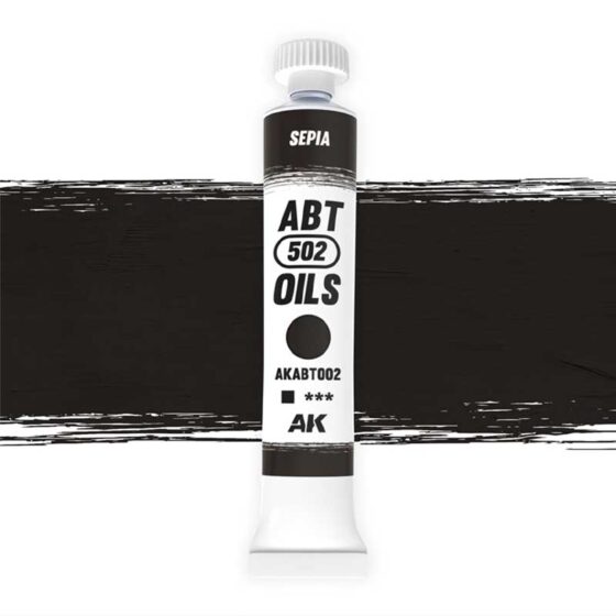 AK Interactive Sepia Oil Paint (20ml) AKABT002 AK Interactive Sepia Oil Paint (20ml) AKABT002