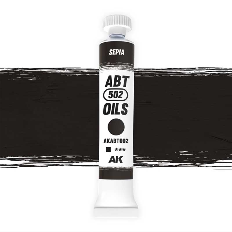 AK Interactive Sepia Oil Paint (20ml) AKABT002