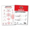 Airfix Masking Set - Messerschmitt Bf109G (1/24) (A17003) A65009 Airfix Masking Set - Messerschmitt Bf109G (1/24) (A17003) A65009