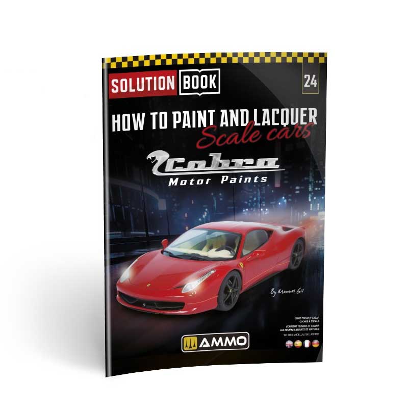 Ammo Solution Book How to Paint and Lacquer Scale Cars A.MIG-6604