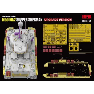 Rye Field Models M50 Mk2 Super Sherman Upgrade Version (1/35) RM5151