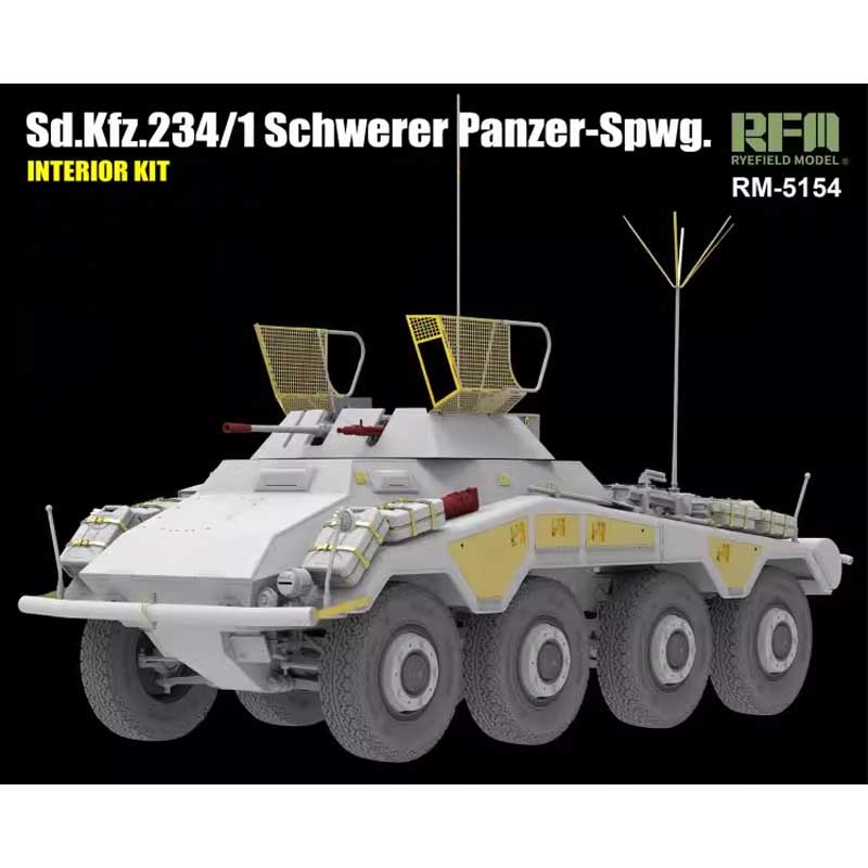 Rye Field Models Sd.Kfz.234/1 Schwerer Panzer-Spwg (1/35) RM5154