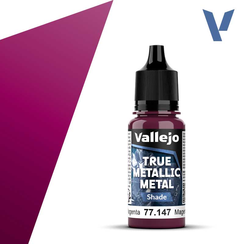 Vallejo True Metallic Metal Crimson Magenta (18ml) 77.147