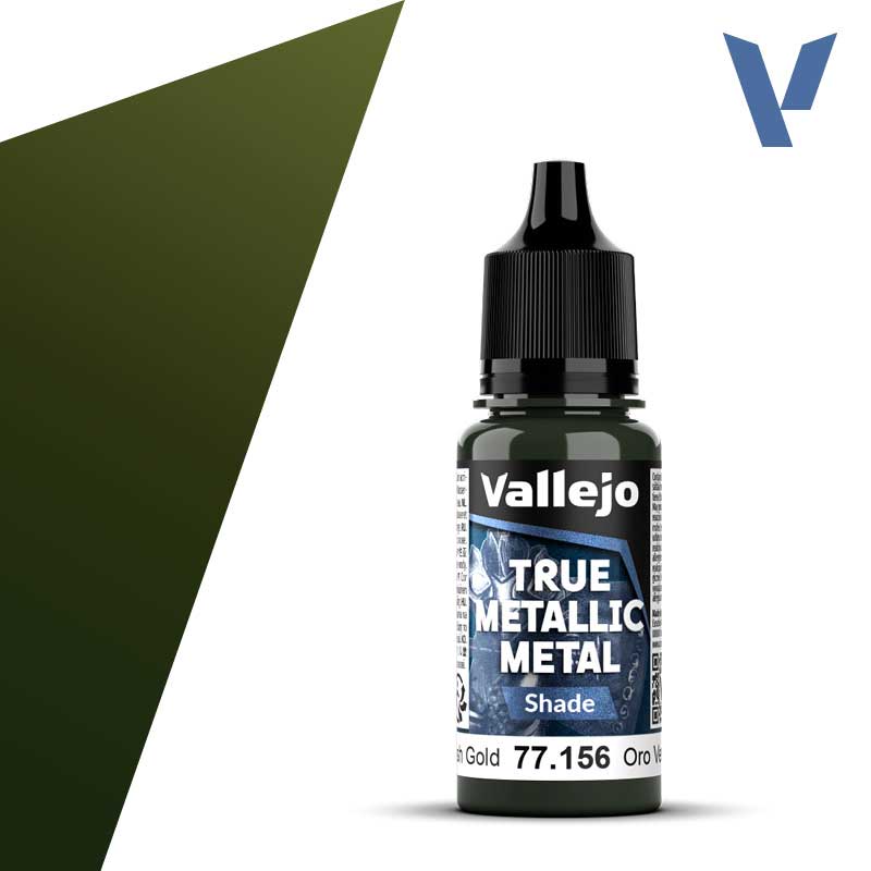 Vallejo True Metallic Metal Greenish Gold (18ml) 77.156