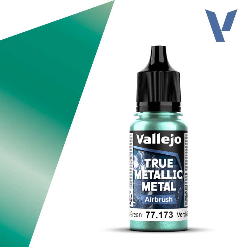 Vallejo True Metallic Metal Beetle Green (18ml) 77.173