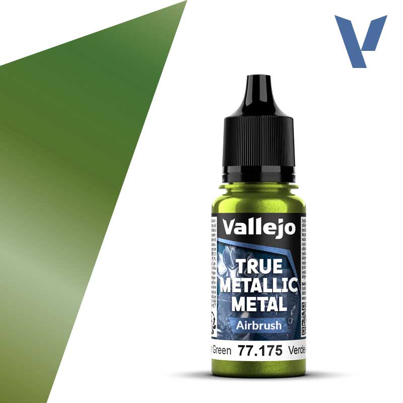 Vallejo True Metallic Metal Amber Green (18ml) 77.175