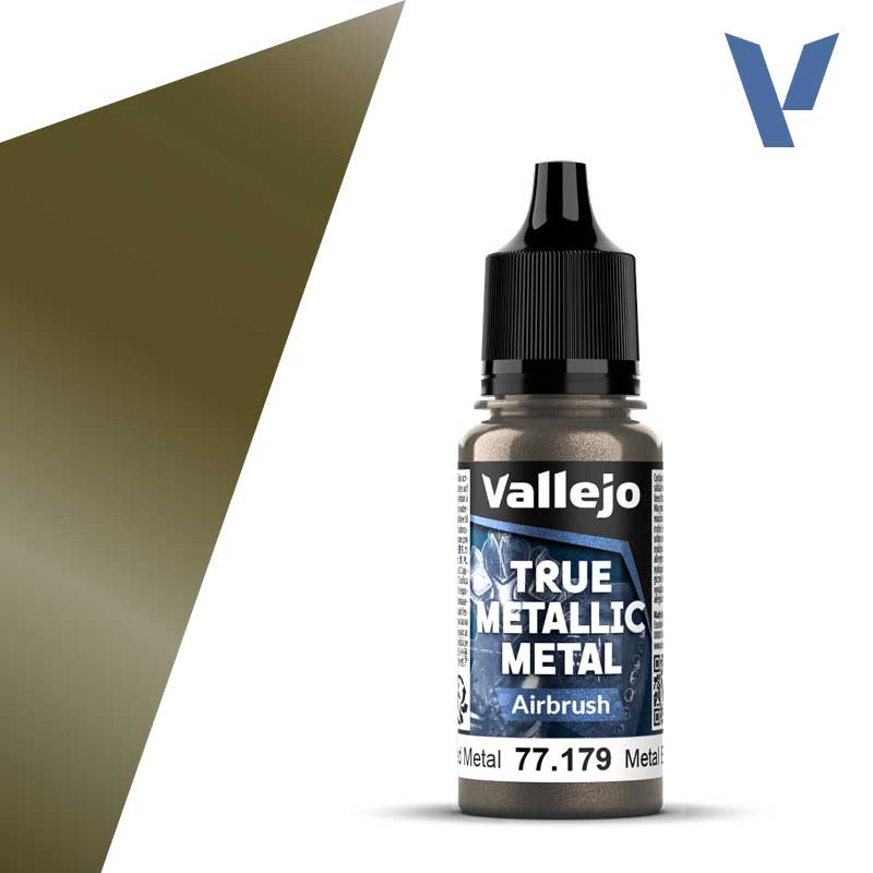 Vallejo True Metallic Metal Aged Metal (18ml) 77.179