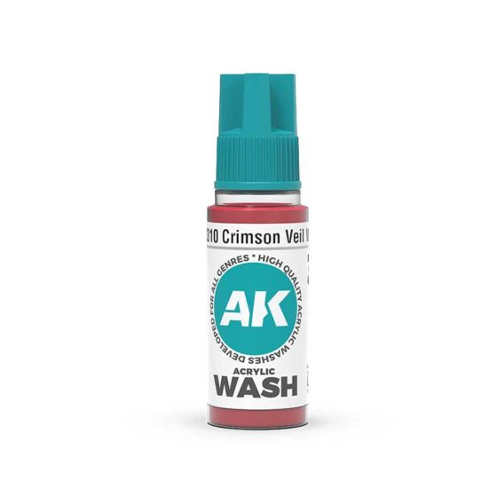 AK Interactive Crimson Veil Wash (18ml) AK19310 AK Interactive Crimson Veil Wash (18ml) AK19310